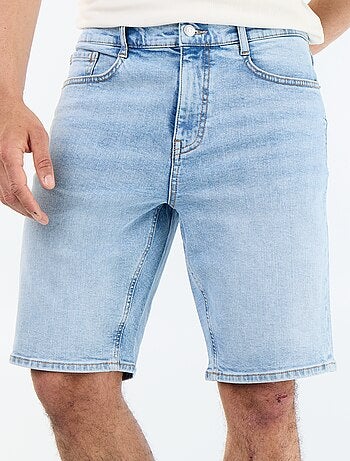 Slim fit spijkerbermuda