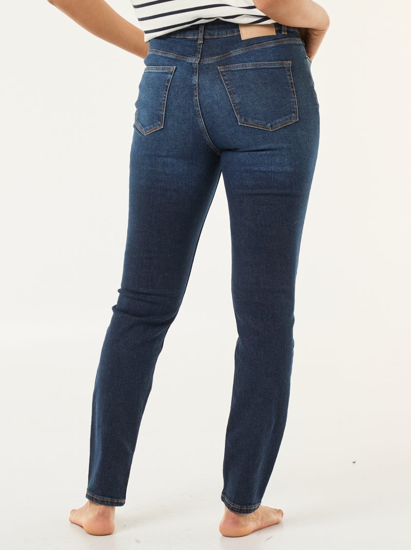 Slim-fit spijkerbroek - 30L BLAUW - Kiabi