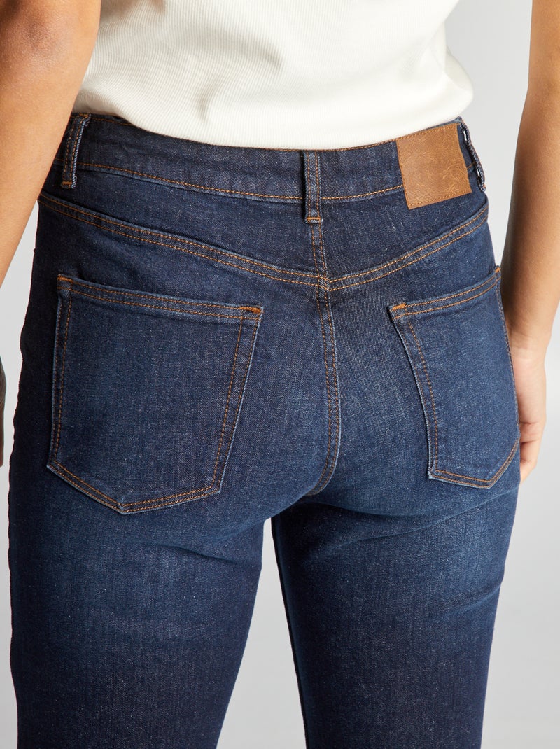 Slim-fit spijkerbroek - 30L BLAUW - Kiabi