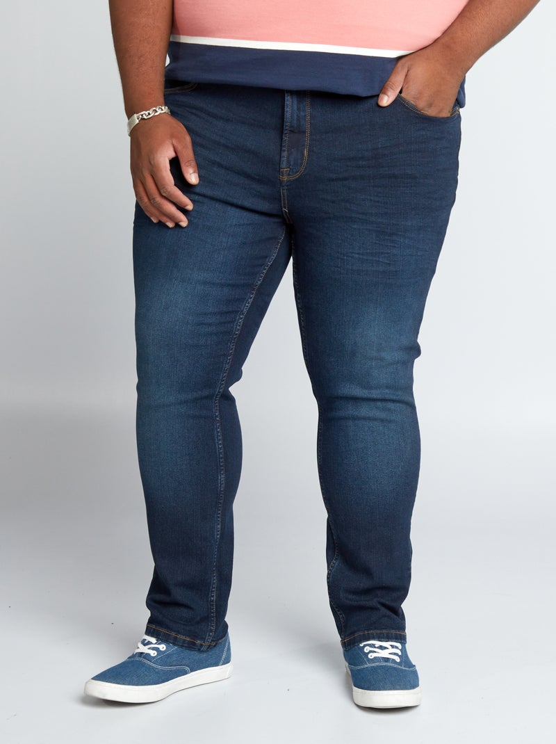 Slim-fit spijkerbroek - L32 BLAUW - Kiabi