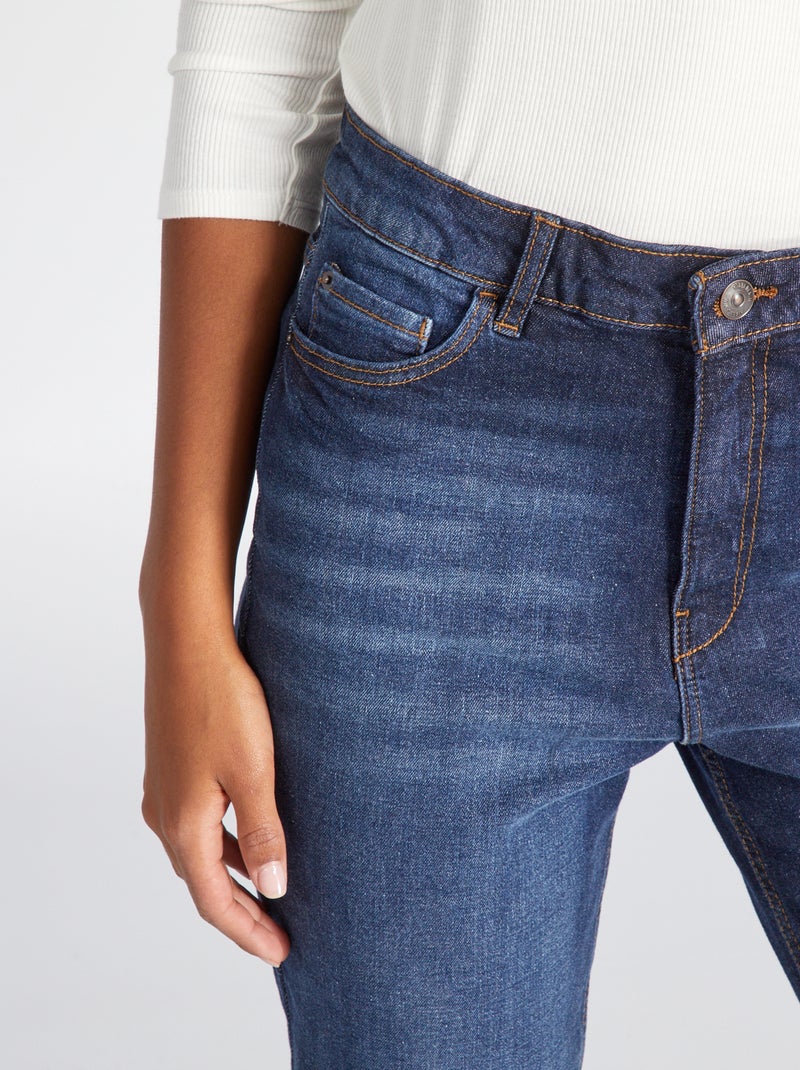 Slim-fit spijkerbroek - L32 BLAUW - Kiabi