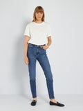 Slim-fit spijkerbroek - L32 BLAUW - Kiabi