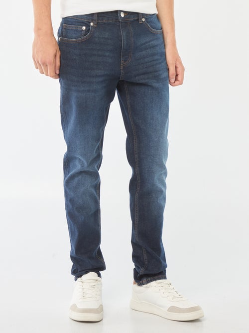 Slim-fit spijkerbroek met vijf zakken - Kiabi