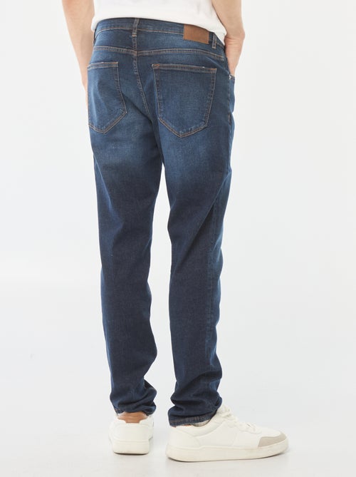 Slim-fit spijkerbroek met vijf zakken - Kiabi