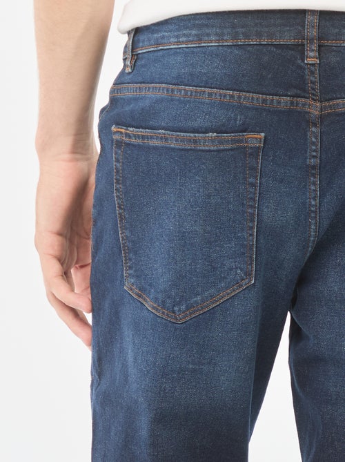 Slim-fit spijkerbroek met vijf zakken - Kiabi