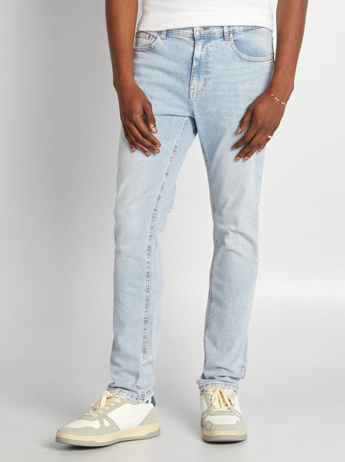 Slim-fit spijkerbroek met vijf zakken - Kiabi