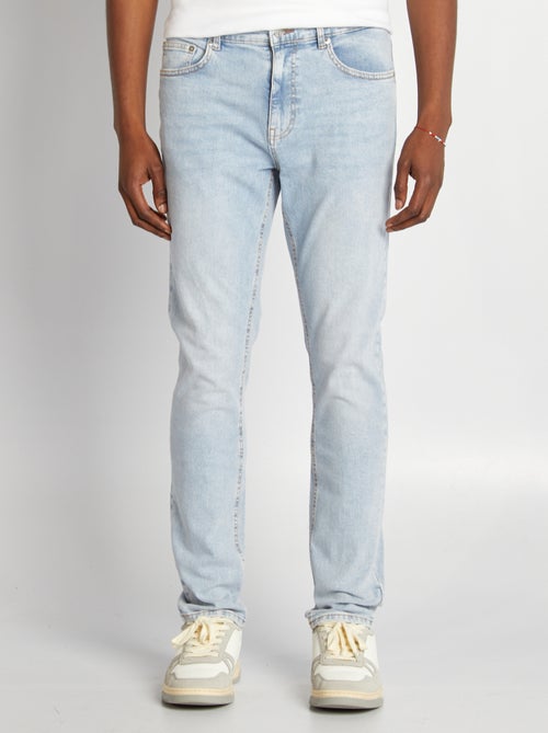 Slim-fit spijkerbroek met vijf zakken - Kiabi