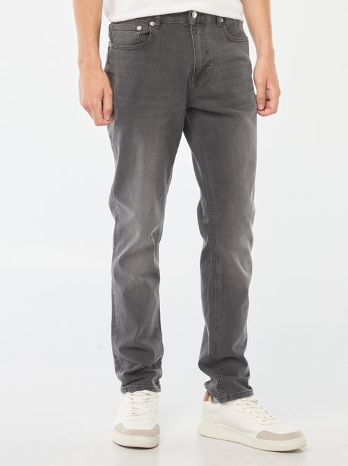 Slim-fit spijkerbroek met vijf zakken - Kiabi