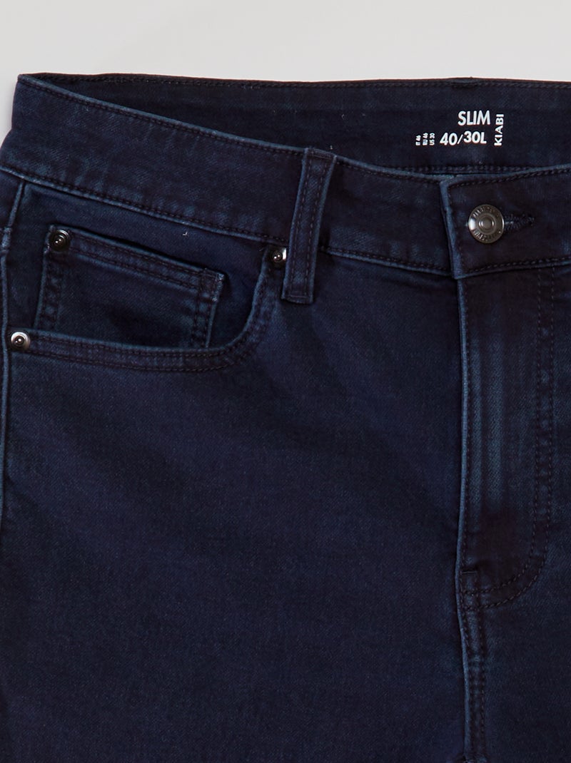 Slim-fit stretchjeans - L30 BLAUW - Kiabi
