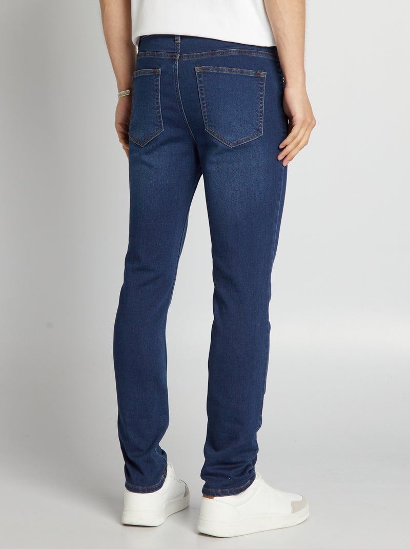 Slim-fit stretchjeans - L32 BLAUW - Kiabi