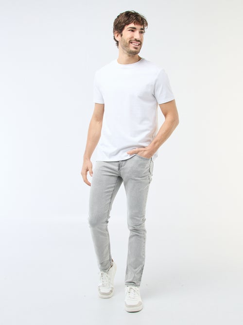 Slim-fit stretchjeans - L32 - Kiabi Slim-fit stretchjeans - L32 - Kiabi