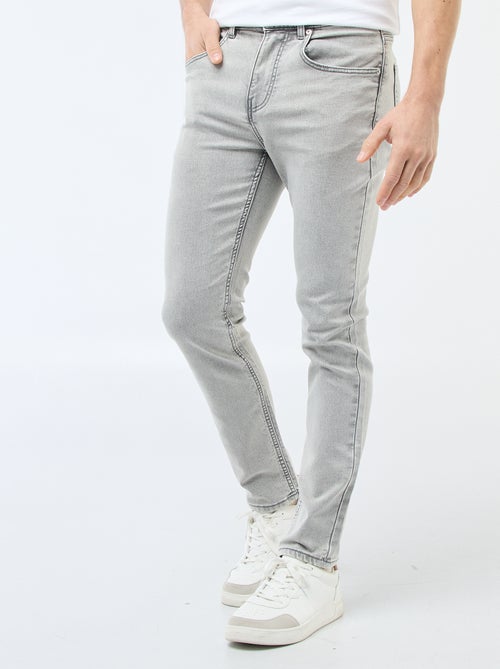 Slim-fit stretchjeans - L32 - Kiabi Slim-fit stretchjeans - L32 - Kiabi