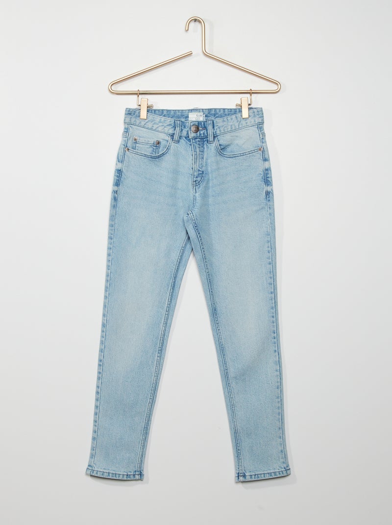 Slim-fit stretchjeans BLAUW - Kiabi
