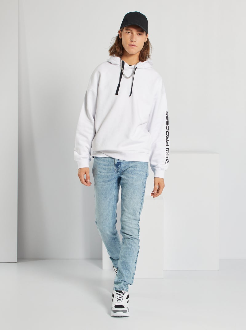 Slim-fit stretchjeans BLAUW - Kiabi