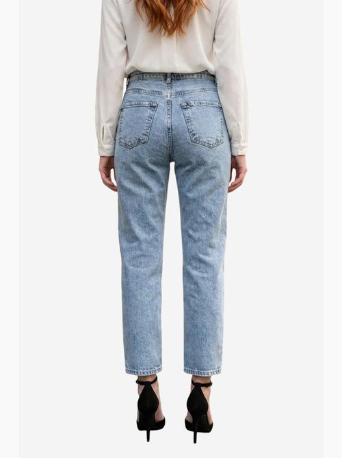 Slim jeans met hoge taille my fashion - Kiabi Slim jeans met hoge taille my fashion - Kiabi