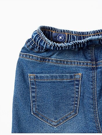 Slim jeans met trekkoord