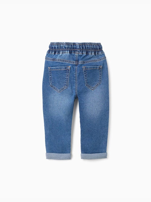 Slim jeans met trekkoord - Kiabi