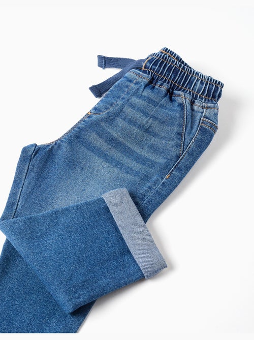 Slim jeans met trekkoord - Kiabi