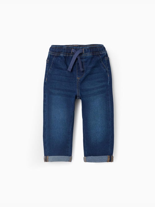 Slim jeans met trekkoord - Kiabi