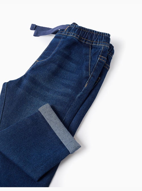 Slim jeans met trekkoord - Kiabi