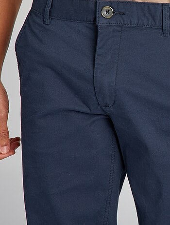 Slimfit chinobroek van 100% katoen L36 1,90+