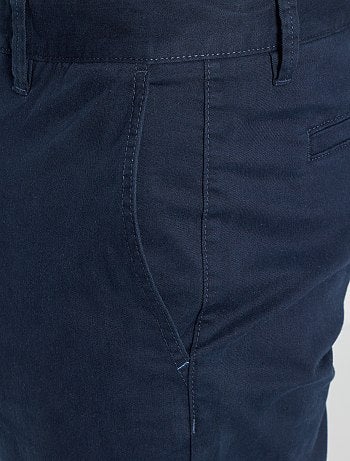 Slimfit chinobroek van 100% katoen L36 1,90+