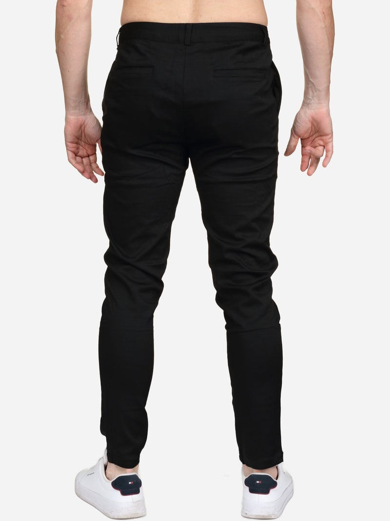 Slimfit-kostuumbroek - Frilivin Zwart - Kiabi