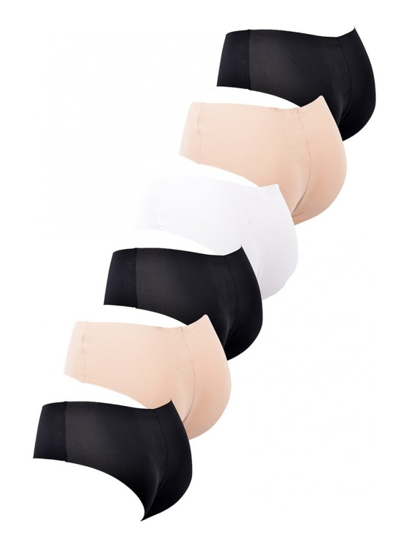 Slip CXL by LACROIX - Set van 6 Zwart Roze Wit - Kiabi