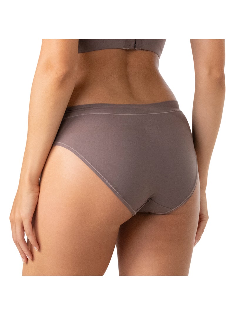 Slip dames easy seconde peau athena Pruim - Kiabi