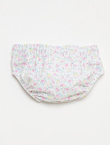 Slip de bain à motifs