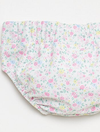 Slip de bain à motifs