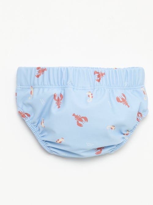 Slip de bain à motifs - Kiabi