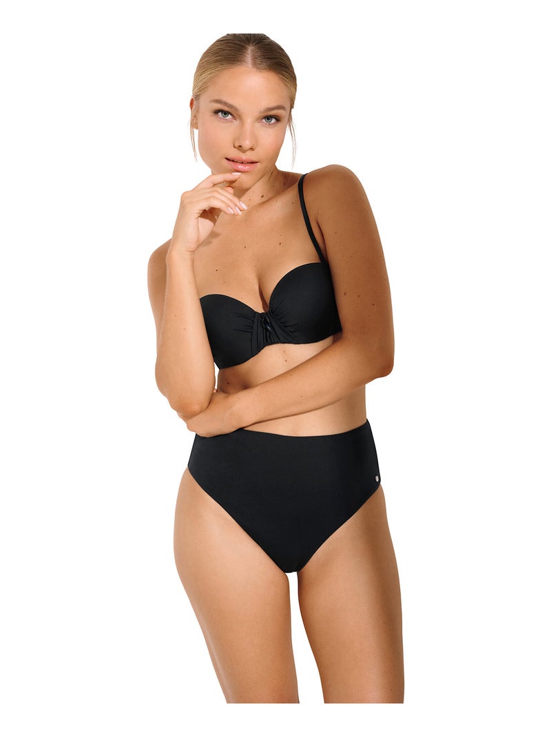 Slip de bain menstruel zoya Noir - Kiabi