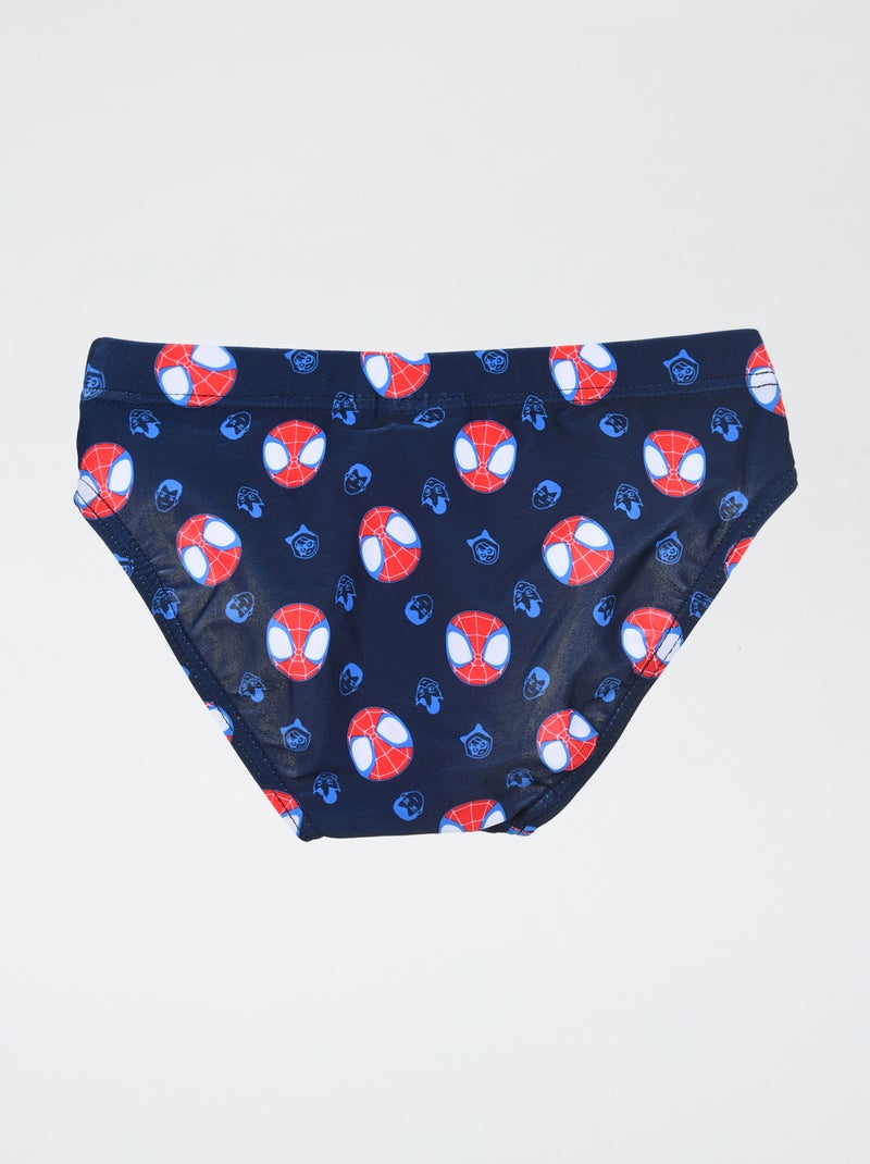 Slip de bain 'Spiderman' 'Marvel' Marine - Kiabi