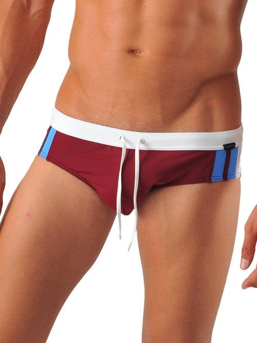 Slip de bain stripes - Kiabi Slip de bain stripes - Kiabi