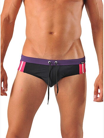 Slip de bain stripes