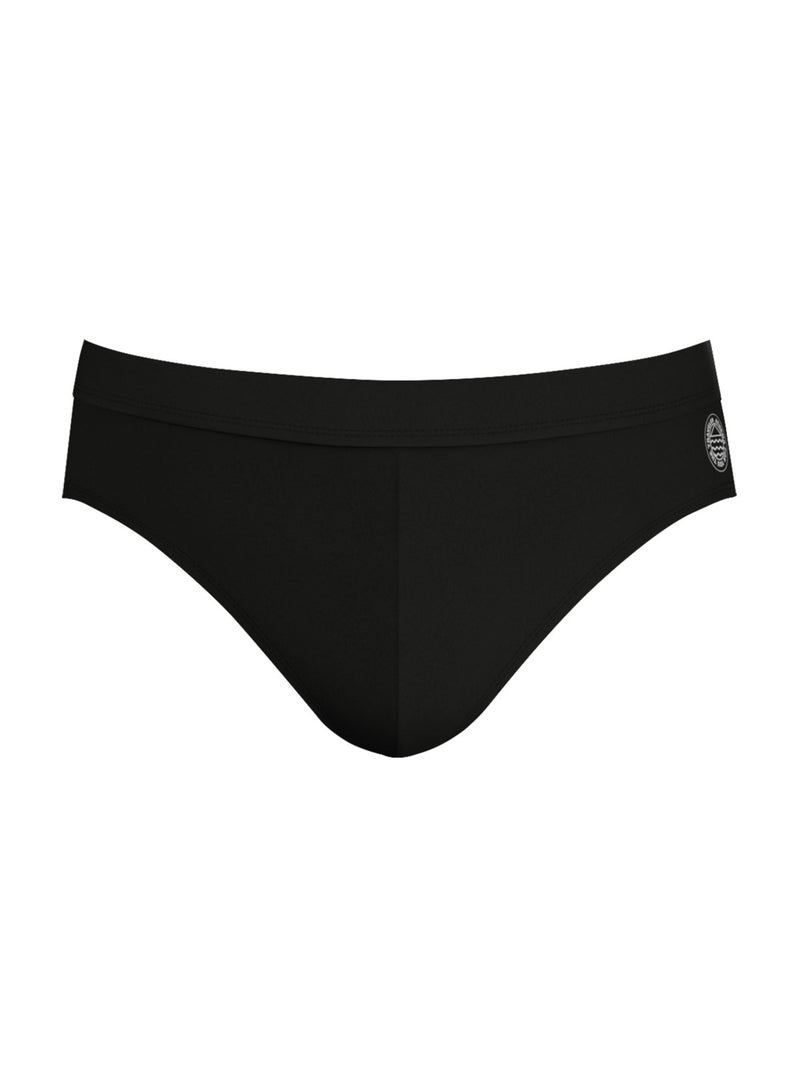 Slip de bain taille basse homme traveler athena Noir - Kiabi