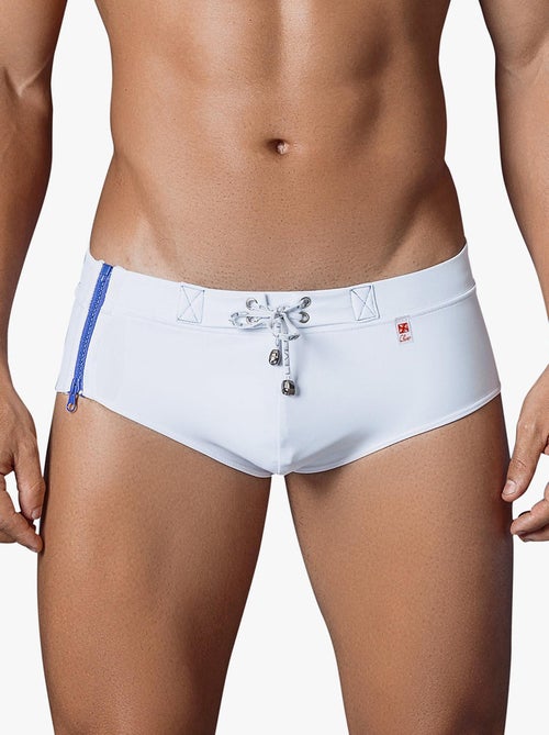 Slip de bain zipper - Kiabi