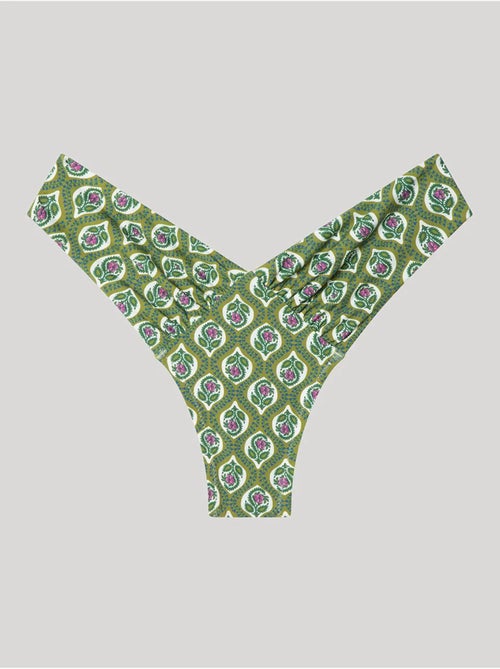Slip de bikini brésilien coupe en v - Kiabi