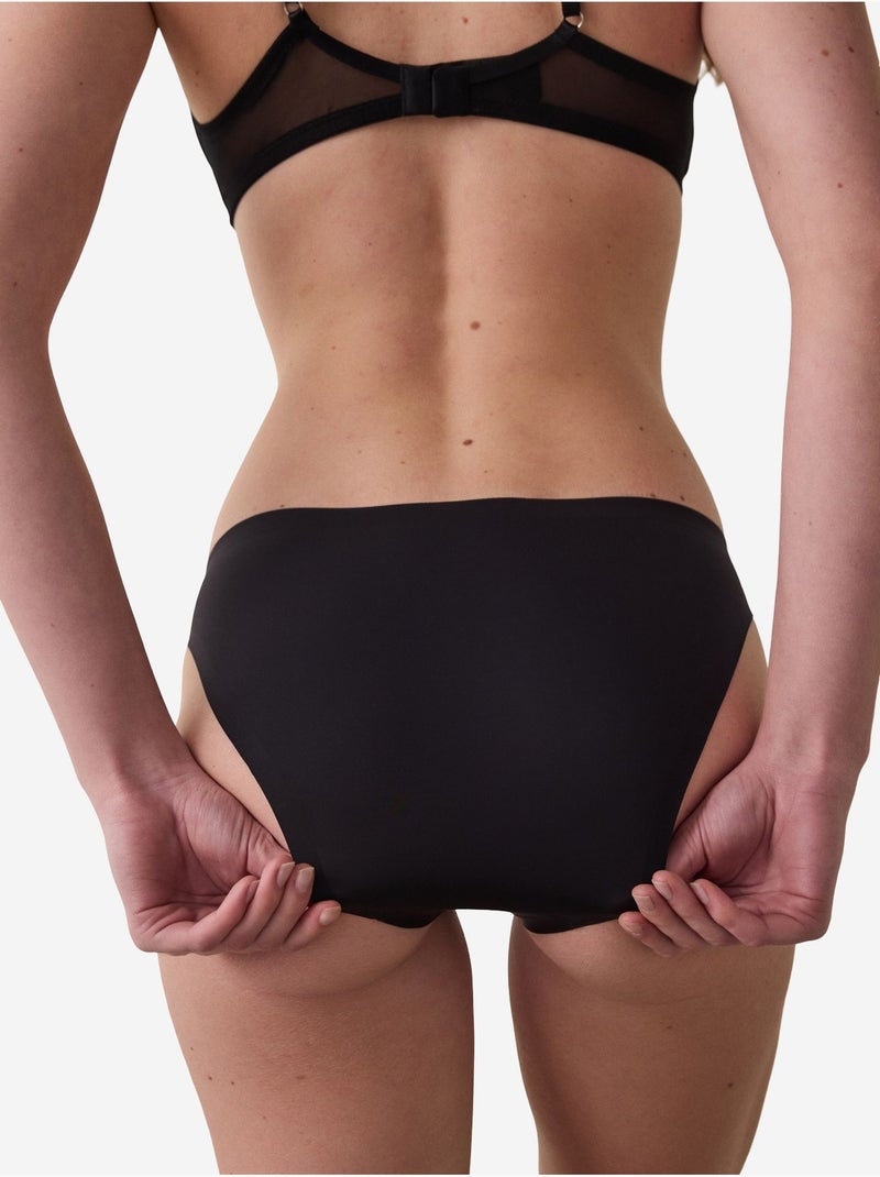 Slip femme sensitive bırakmaz penti Noir - Kiabi