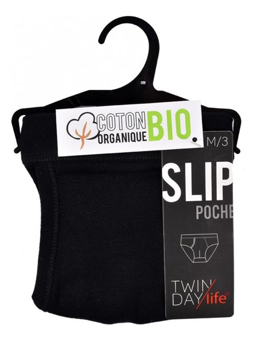 Slip Heren Zak TWINDAY Comfort Biologisch Katoen - Kiabi