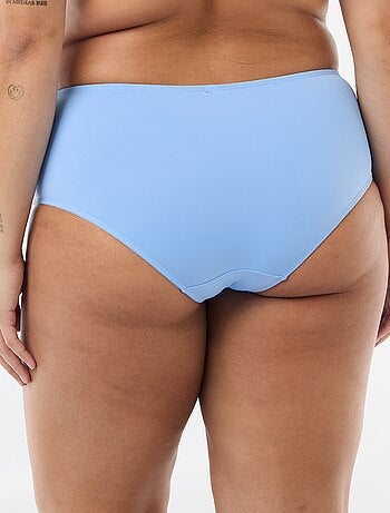 Slip met hoge taille en kant