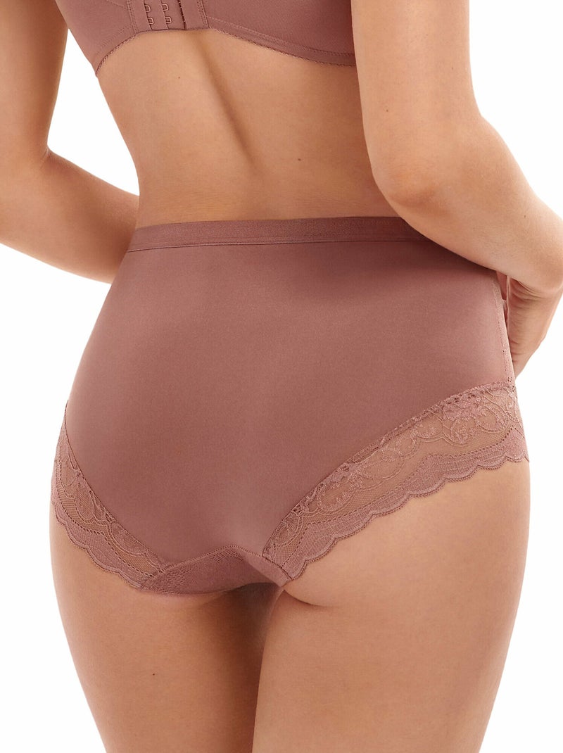 Slip met hoge taille evelyn Beige - Kiabi