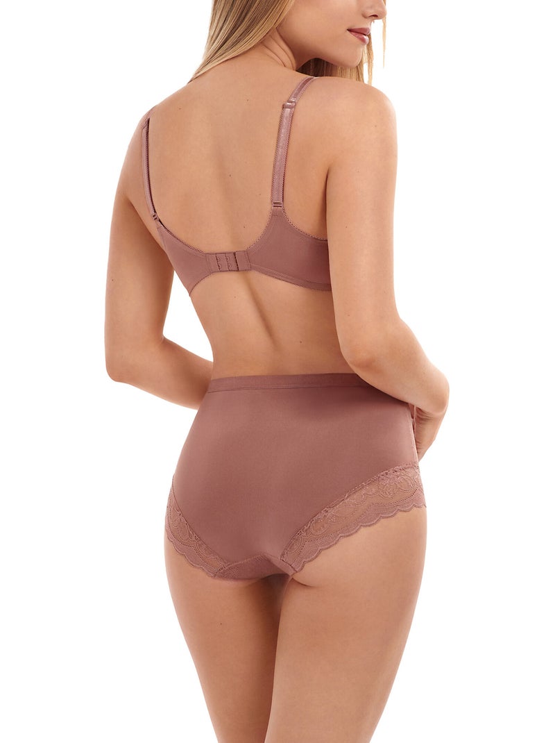 Slip met hoge taille evelyn Beige - Kiabi