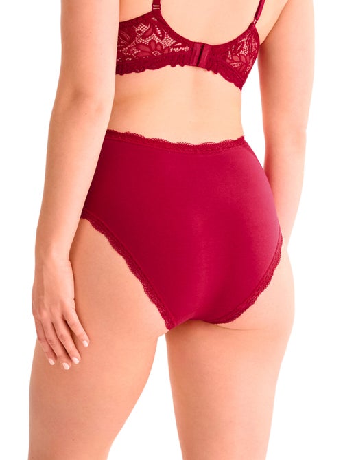 Slip met hoge taille everyday - Kiabi Slip met hoge taille everyday - Kiabi