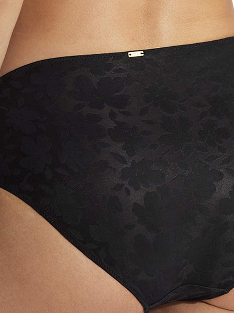 Slip met hoge taille gabrielle Zwart - Kiabi