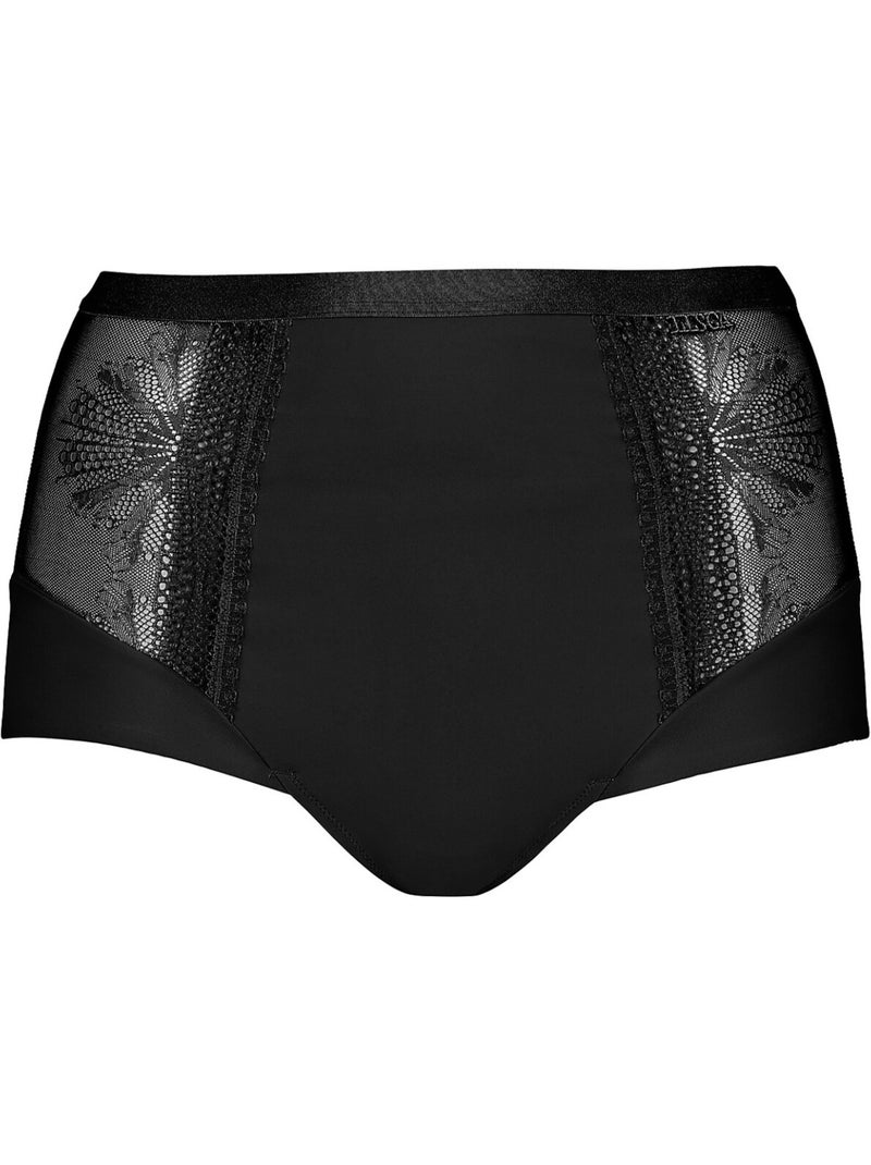 Slip met hoge taille gina Zwart - Kiabi