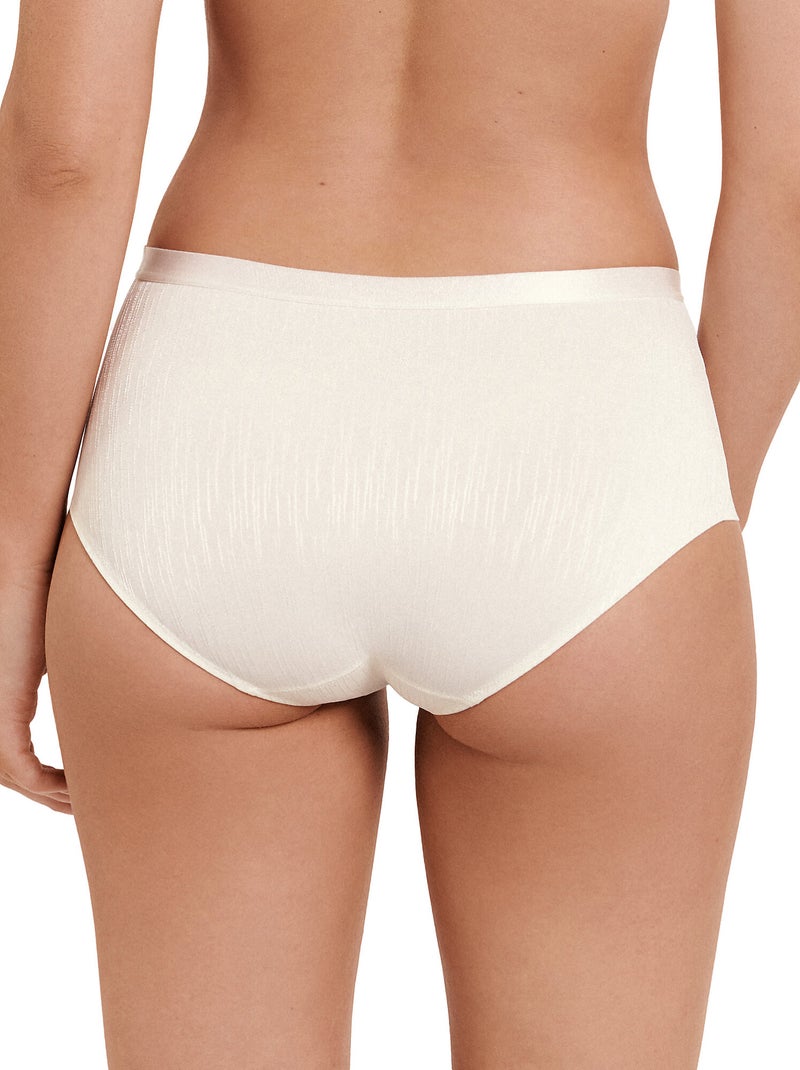 Slip met hoge taille gracia Ecru - Kiabi