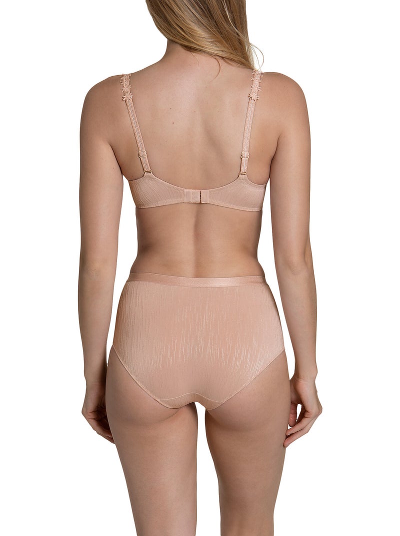 Slip met hoge taille gracia Roze - Kiabi