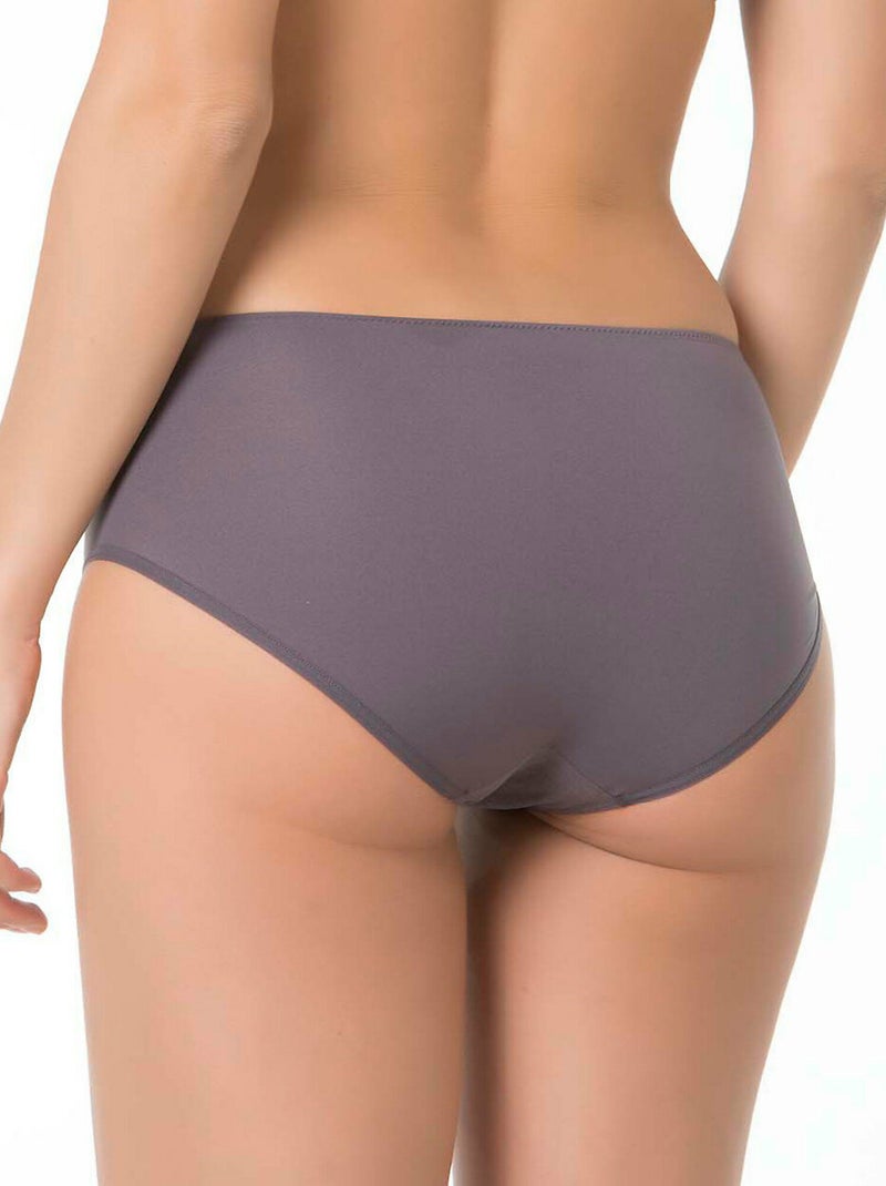 Slip met hoge taille lorena Beige - Kiabi